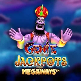 Genie Jackpots Megaways logo – Jackpots by Blueprint Gaming at Memo Casino