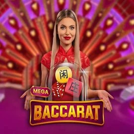 Mega Baccarat logo by Pragmatic Play Memo Casino