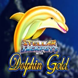 Enjoy Dolphin Gold with Stellar Jackpots by Lightning Box Game – logo hosted on memo.eu.com